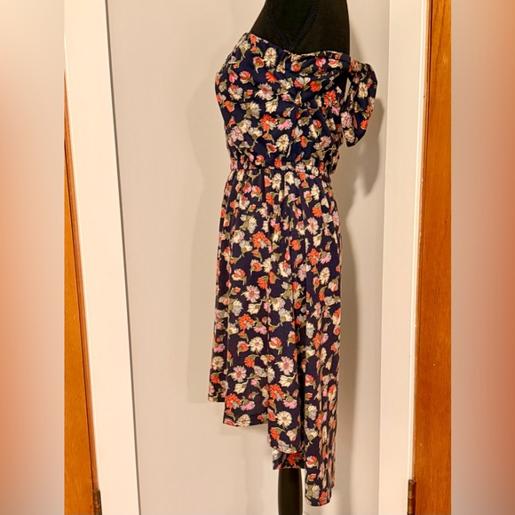 Xhilaration Strapless Dress with Floral Print - Picture 2 of 5